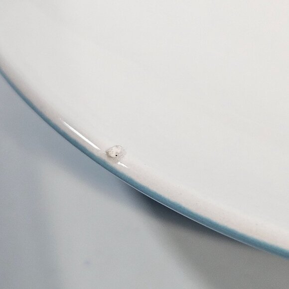 Vintage Mikasa Cera Stone Blue & White Small Dessert Fruit Bowls Set of 8 MCM - Picture 6 of 8